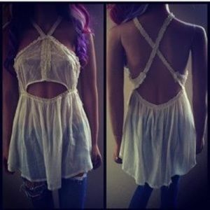 Free People Romantics Collection shirt